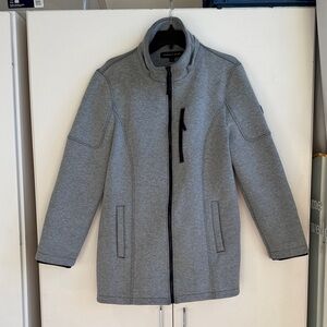 Gray Full-Zip Jacket